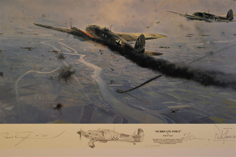Battle of Britain 50th Anniversary Trilogy by Robert Taylor Three print sets.