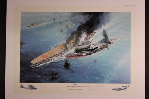 Midway Strike Against Akagi by Robert Taylor