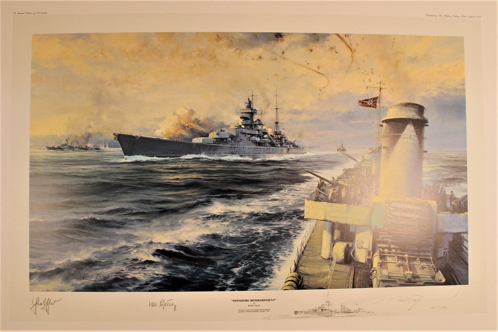 Offshore Bombardment by Robert Taylor