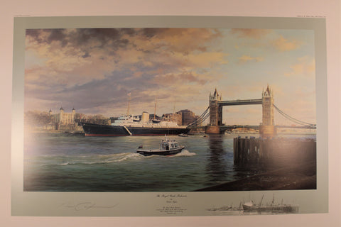 Royal Yacht Brittanica by Robert Taylor Remarque