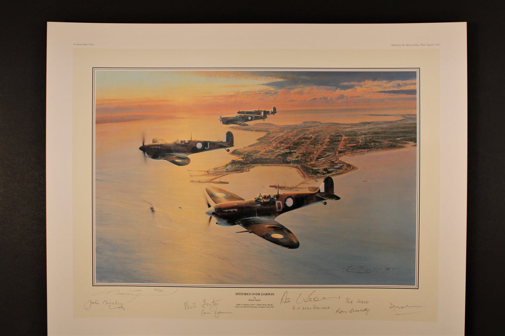 Spitfire Over Darwin by Robert Taylor