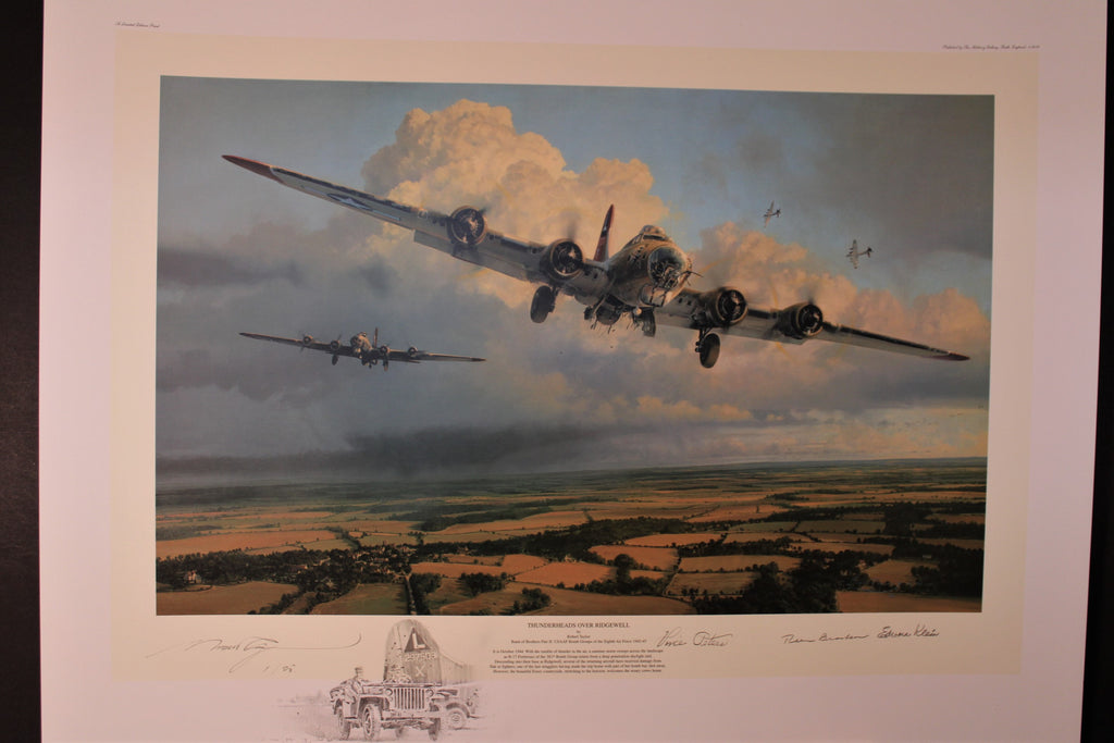 Thunderheads Over Ridgewell by Robert Taylor remarque
