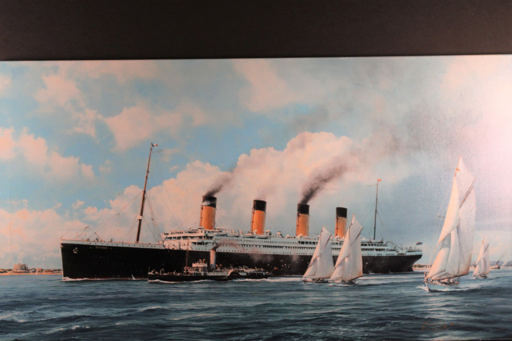 Titanic Last Fairwell by Robert Taylor, Stretched Canvas Giclee
