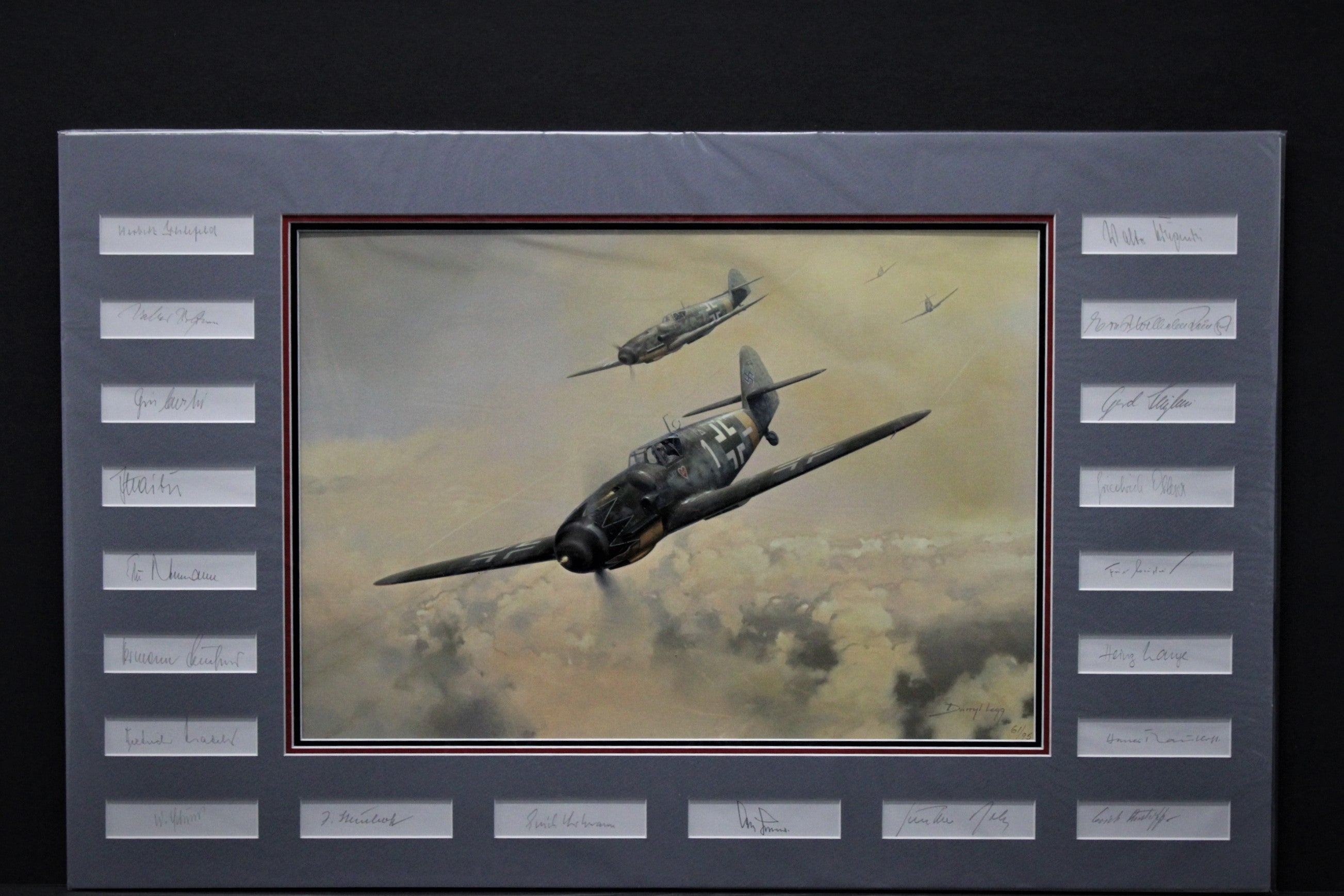Karaya 1 JG52 by Darryl Legg – Collectors Aviation Art