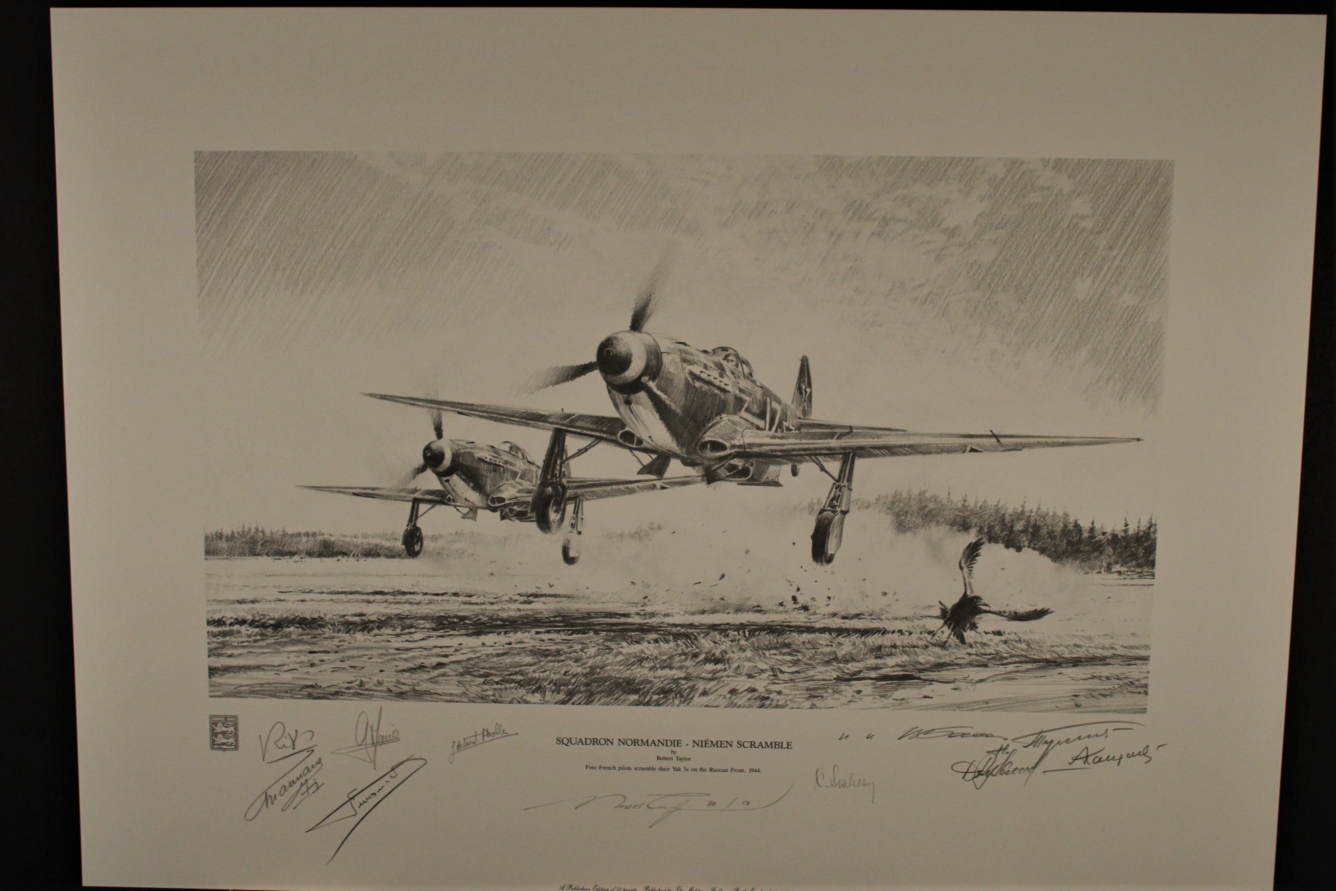 Russian Roulette by Robert Taylor – Collectors Aviation Art