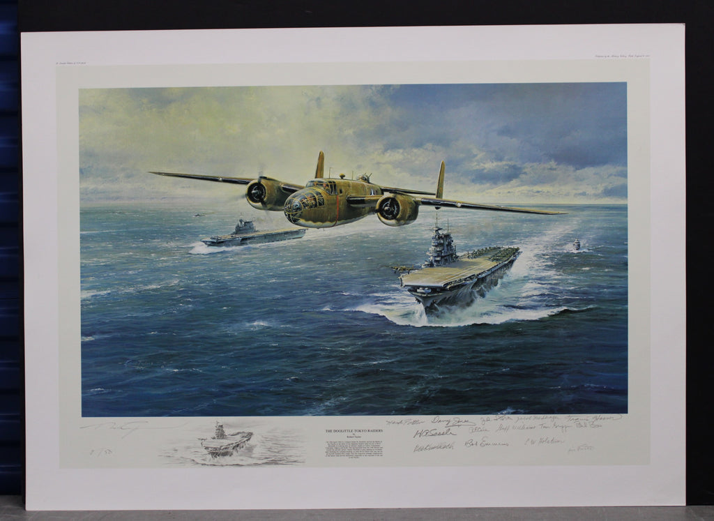 Doolittle Tokyo Raiders by Robert Taylor - Remarque suitable for framing