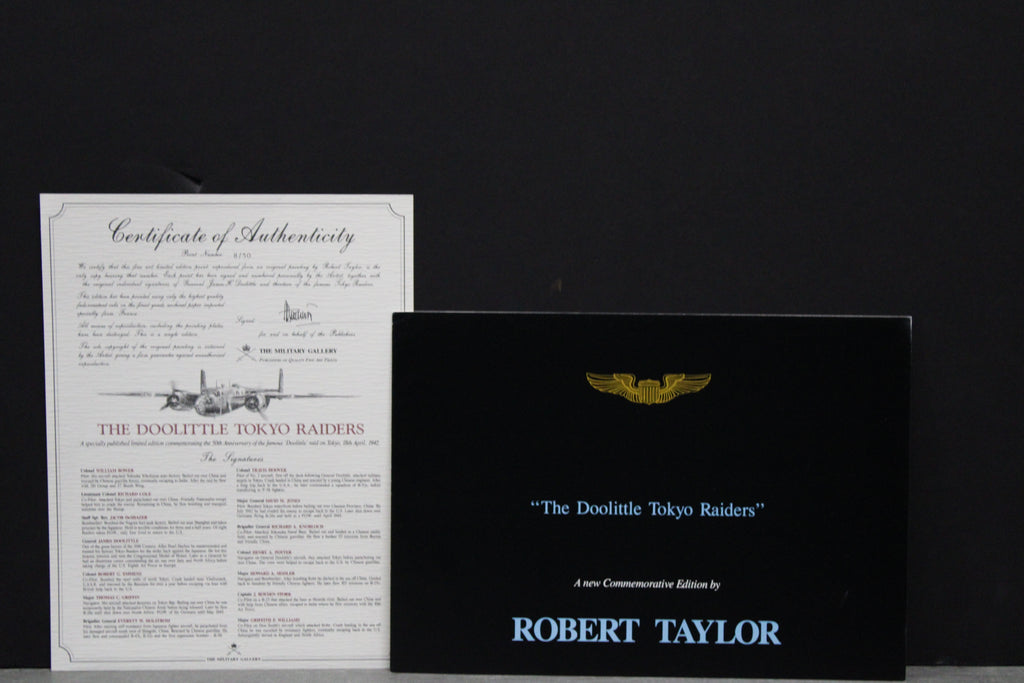 Doolittle Tokyo Raiders by Robert Taylor - Remarque suitable for framing