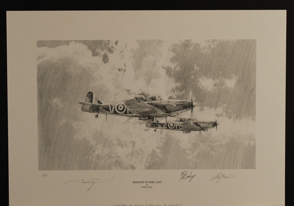 Fight for the Sky Millenium Proof by Robert Taylor - Remarque