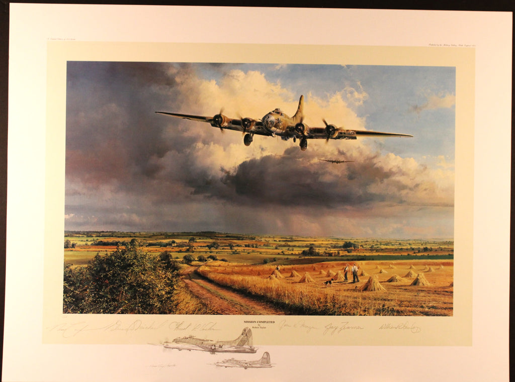 Mission Completed by Robert Taylor - Rare Double Remarque print # 1/1000