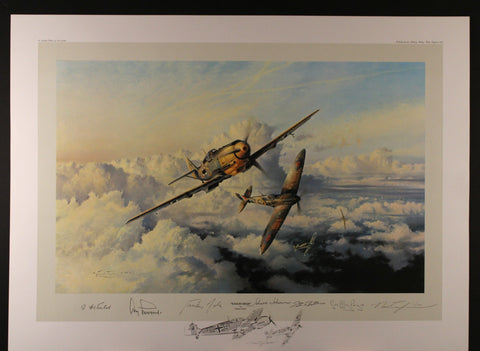 Eagles High by Robert Taylor - remarque print number 1/1000