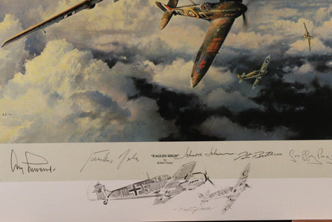 Eagles High by Robert Taylor - remarque print number 1/1000