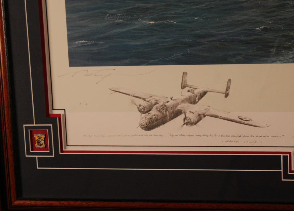 Doolittle Tokyo Raiders - remarque with extra signatures by Robert Taylor