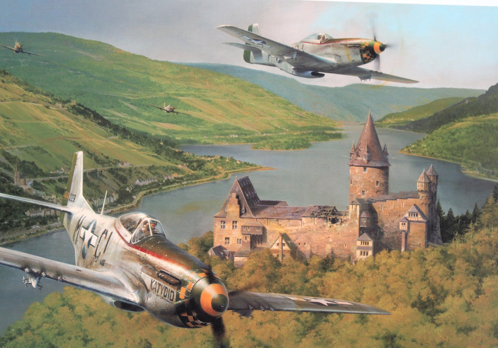 Mustangs on the Prowl by Robert Taylor - Aces and Mighty Eighth Editions