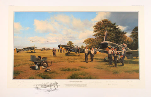 Eagles on the Channel Front Remarque by Robert Taylor