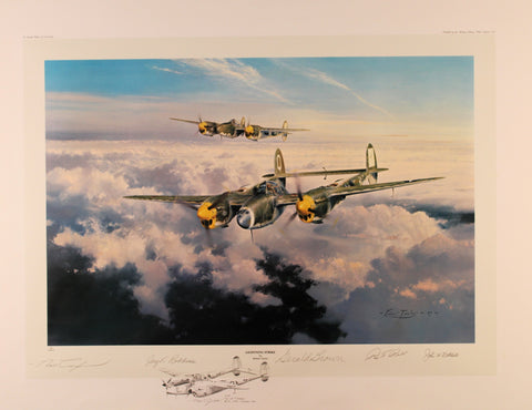 Lightning Strike remarque by Robert Taylor