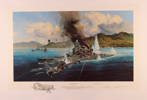 Attack On the Hiei by Robert Taylor Remarque