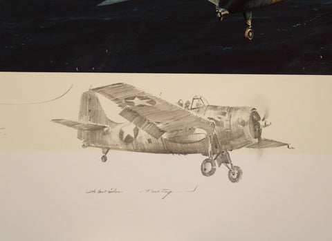 Attack On the Hiei by Robert Taylor Remarque