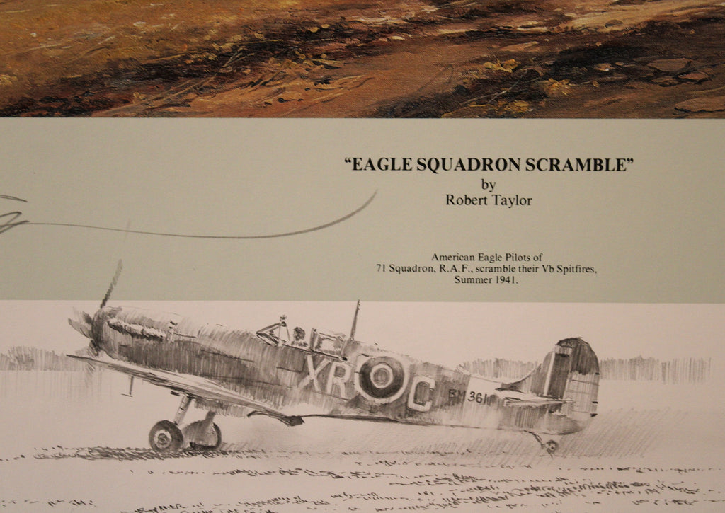 Eagle Squadron Scramble - Very rare Remarque