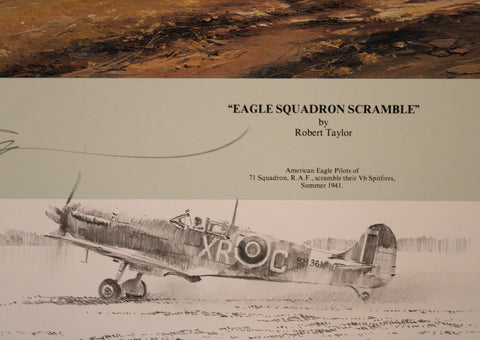 Eagle Squadron Scramble - Very rare Remarque