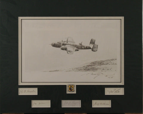 Into the Teeth of the Wind by Robert Taylor - Doolittle Tribute Edition with Original Drawing