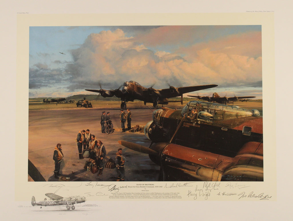 Band of Brothers by Robert Taylor - Bomber Command Edition Remarque