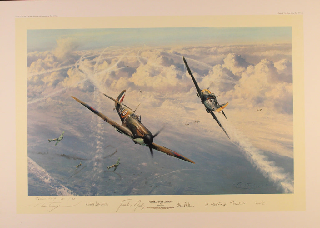 Combat over London by Robert Taylor