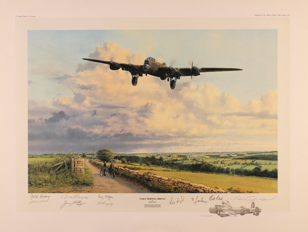 Early Morning Arrival by Robert Taylor - Remarque