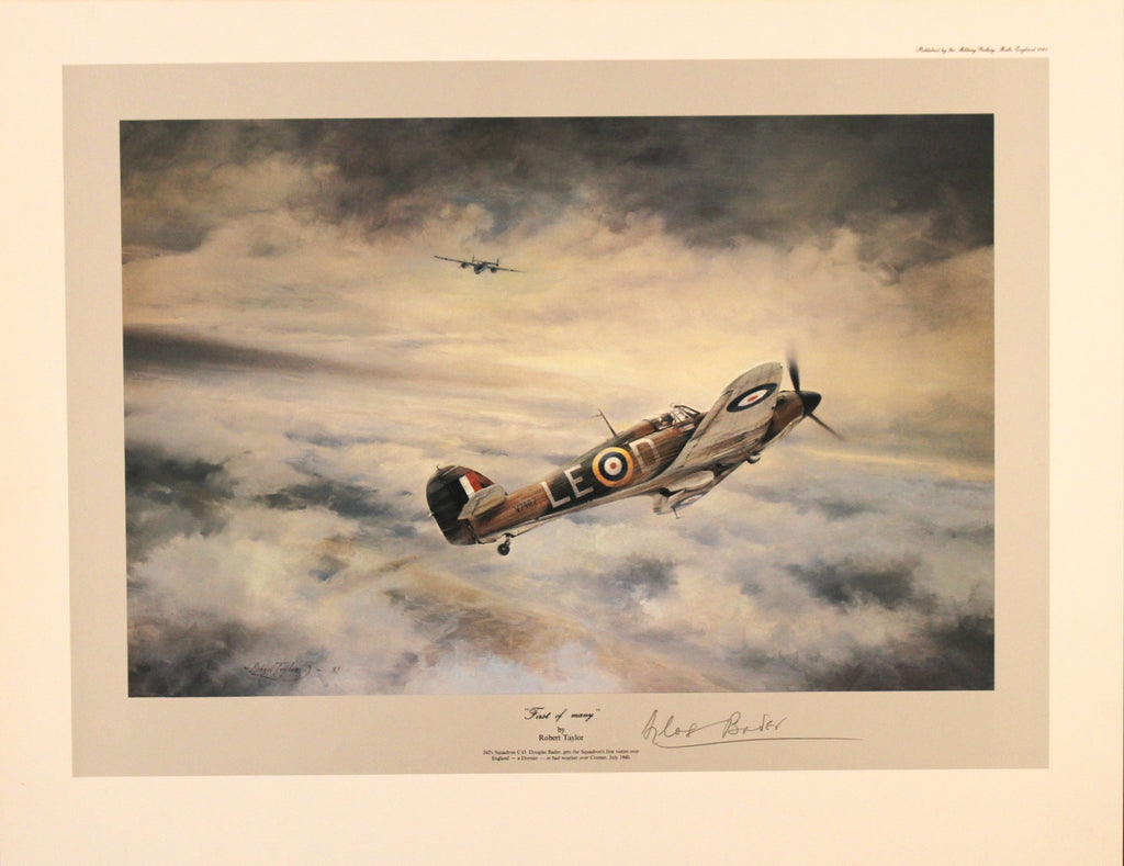 First of Many by Robert Taylor Signed by Douglas Bader