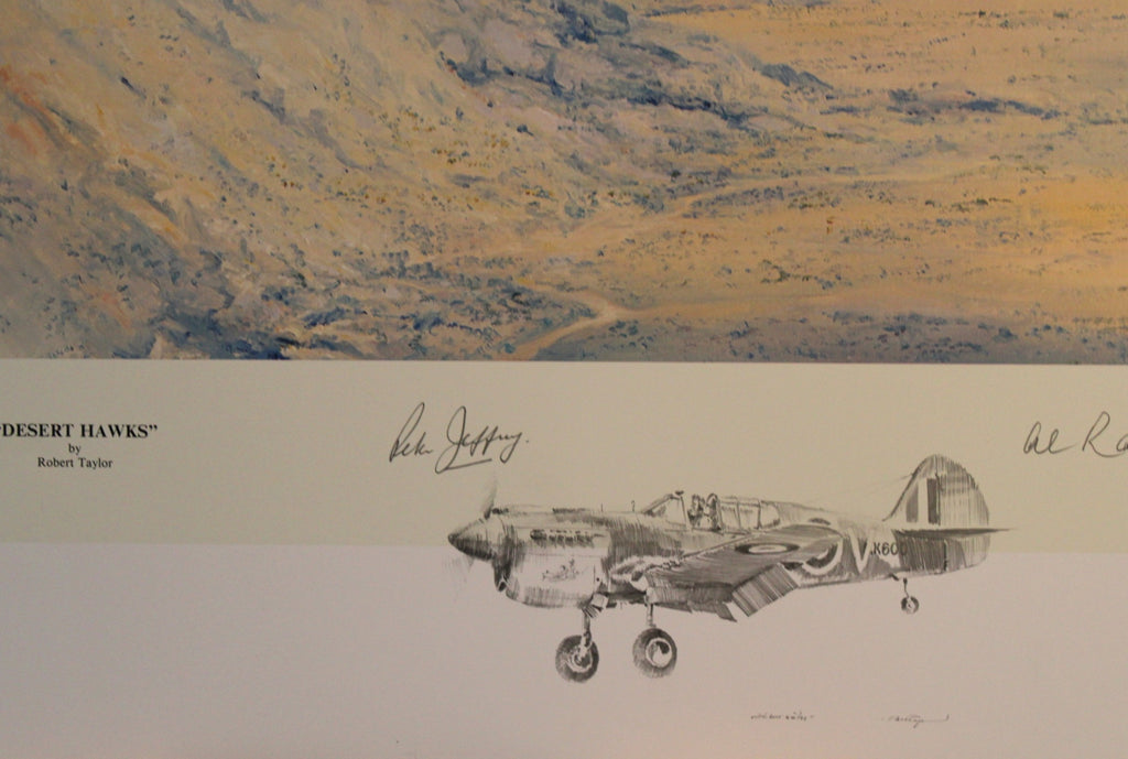 Desert Hawks by Robert Taylor - Remarque