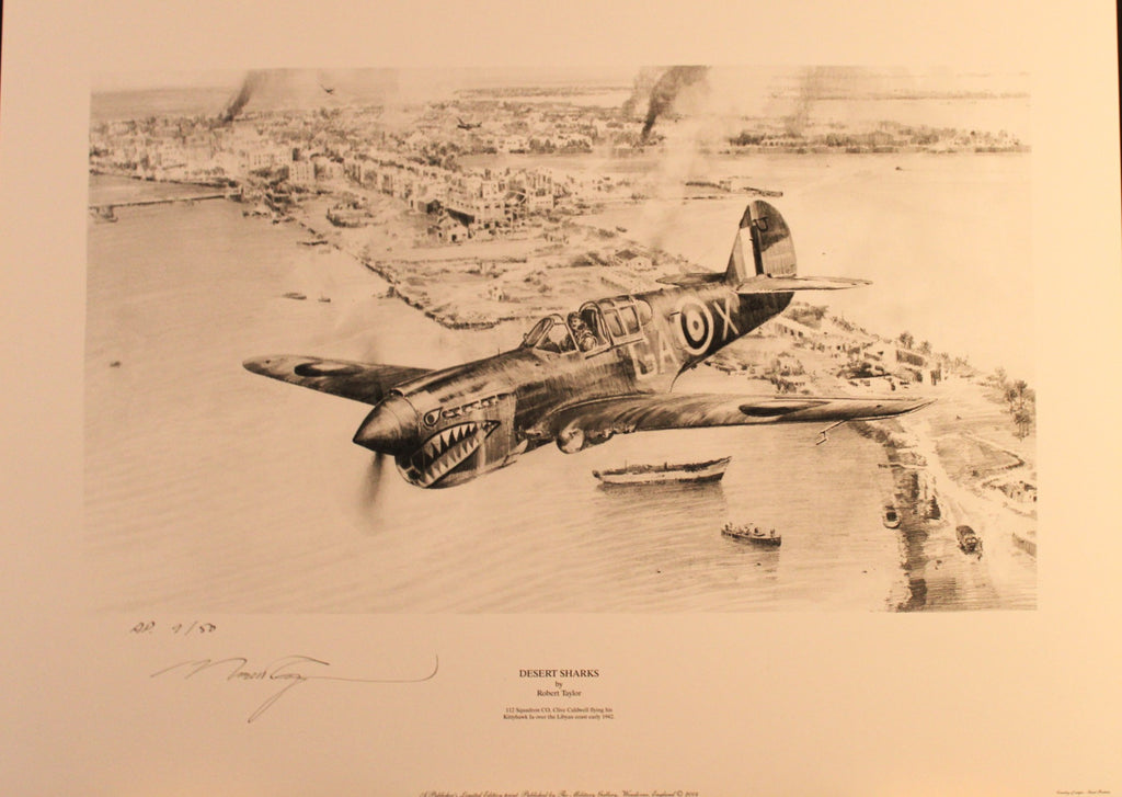 Desert Hawks by Robert Taylor - AP with companion print