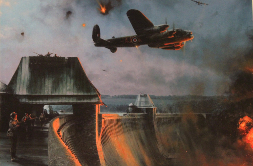 Last Moments of the Mohne Dam by Robert Taylor - Double Remarque