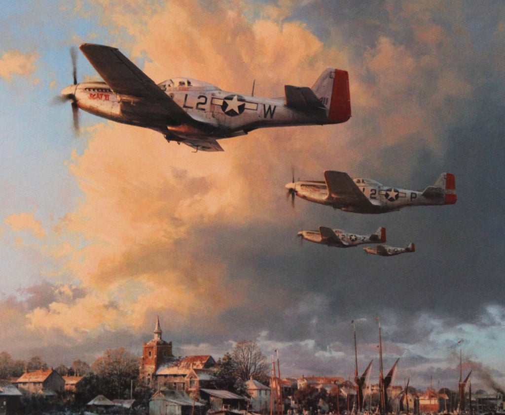 Towards The Home Fires by Robert Taylor Double Remarque