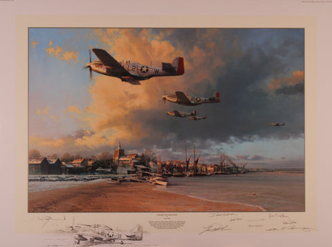 Towards The Home Fires by Robert Taylor Double Remarque