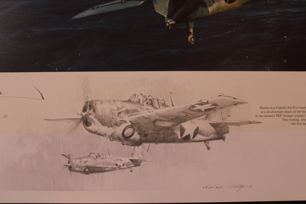 Attack On the Hiei by Robert Taylor - Double Remarque