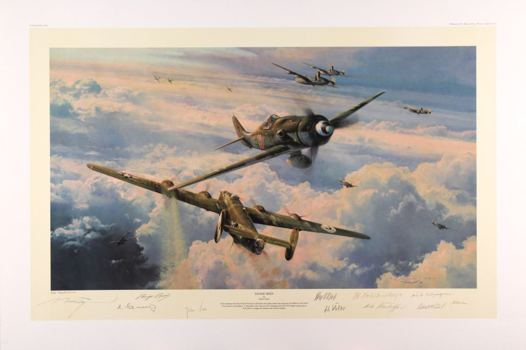 Savage Skies by Robert Taylor - Nowotny Tribute Edition