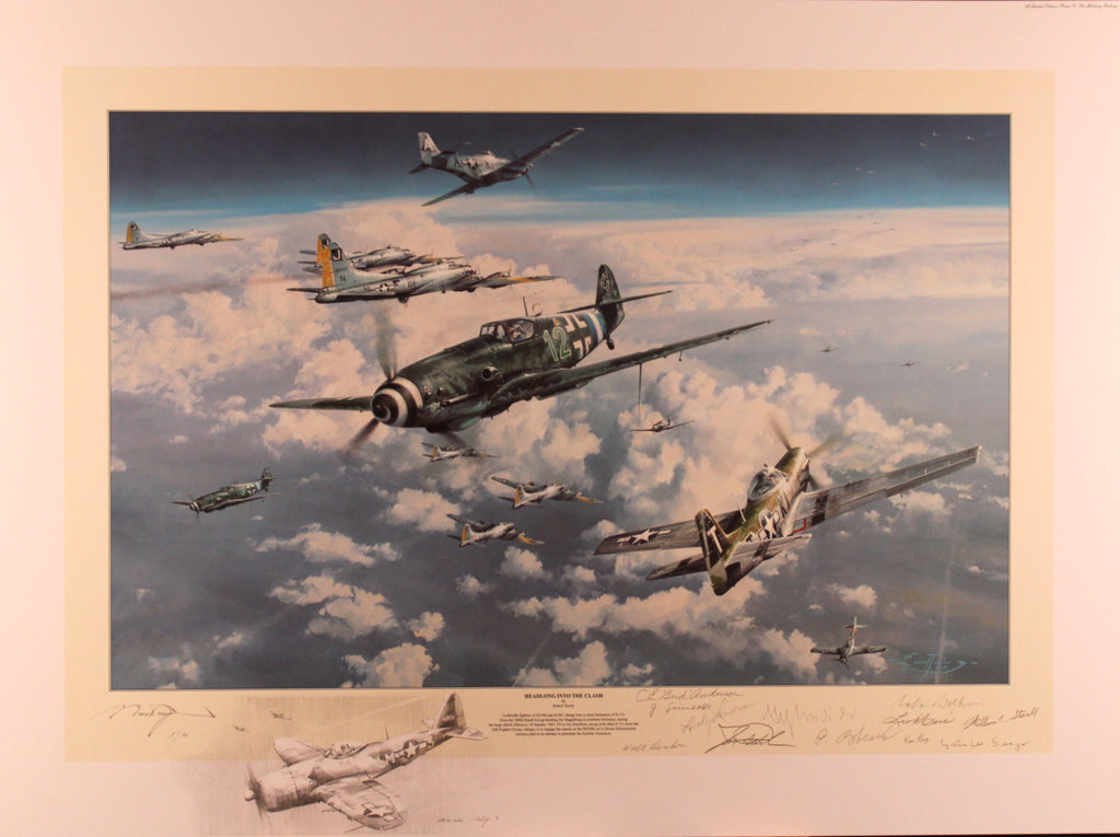 Headlong Into the Clash by Robert Taylor - Double Remarque
