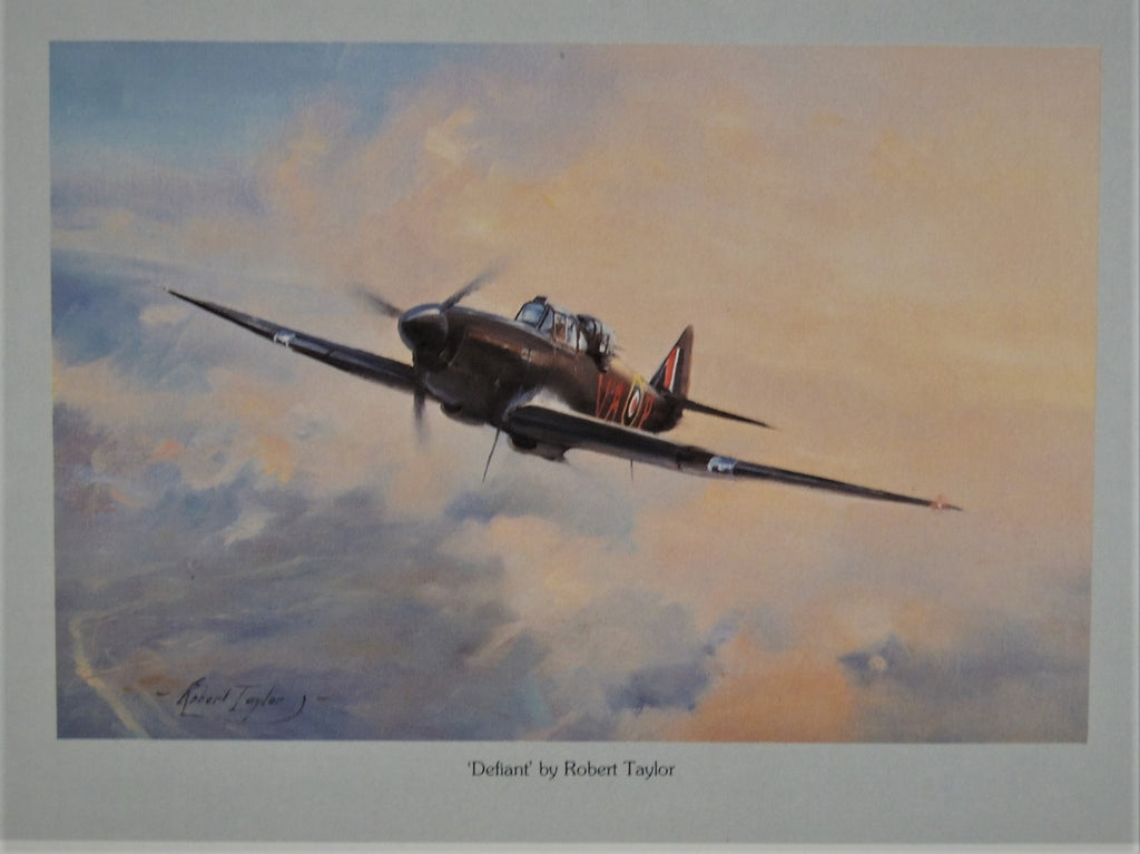RAF Fighter Command 1939 - 1945 Portfolio with four Robert Taylor prints