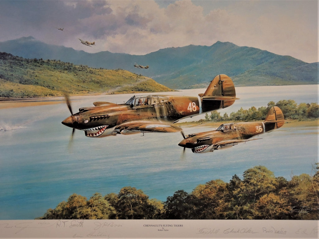 Chennaults Flying Tigers by Robert Taylor