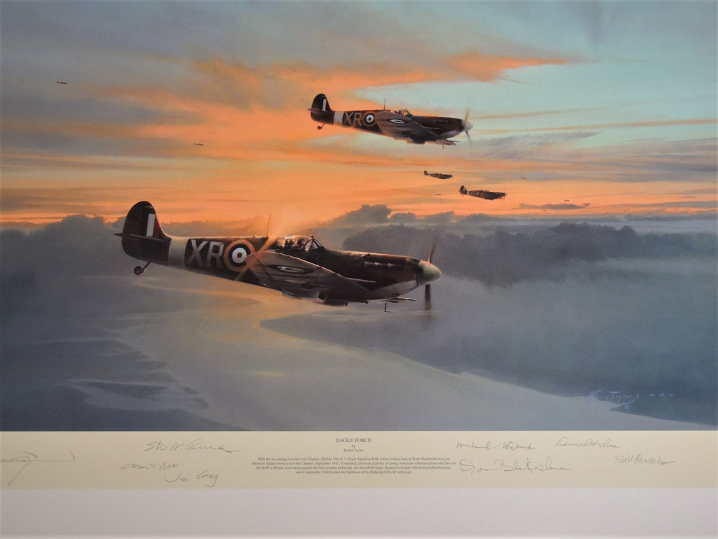 Eagle Force by Robert Taylor - The Eagle Tribute Proof edition of 40, print #22/40